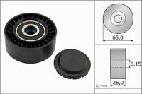 Geleide rol/omdraairol, Poly V-riem INA, Diameter (mm)65mm, u.a. für Audi, VW, Seat - thumbnail