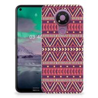 Nokia 3.4 TPU bumper Aztec Paars