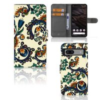 Wallet Case Google Pixel 7A Barok Flower - thumbnail