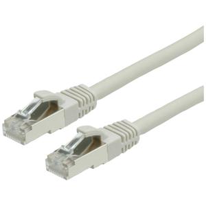 VALUE Patchkabel Cat.6 (Class E) S/FTP (PiMF), LS0H, grijs, 0,5 m