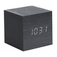 Karlsson KA5655BK mantel / table clocks Zwart - thumbnail