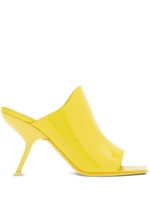 Ferragamo mules à bout ouvert 85 mm - Jaune