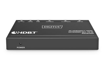 Digitus DS-55520 HDMI Adapter [1x HDMI-bus - 1x HDMI-bus] Zwart 4K UHD