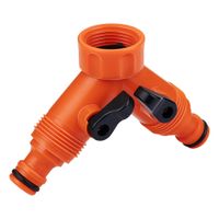 Hose coupling 2-way