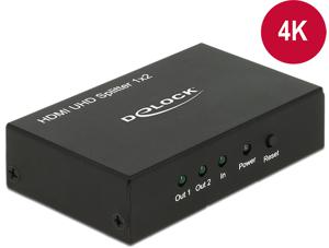 Delock 18682 HDMI UHD-splitter 1 x HDMI in > 2 x HDMI uit 4K