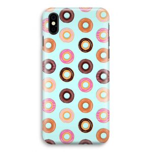 Donuts: iPhone X Volledig Geprint Hoesje