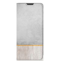 Motorola Moto G51 5G Book Wallet Case Wood Concrete