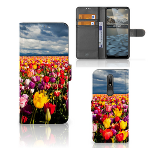 Nokia 2.4 Hoesje Tulpen