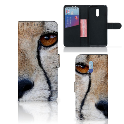 OPPO Reno Telefoonhoesje met Pasjes Cheetah OPPO Reno Telefoonhoesje met Pasjes Cheetah