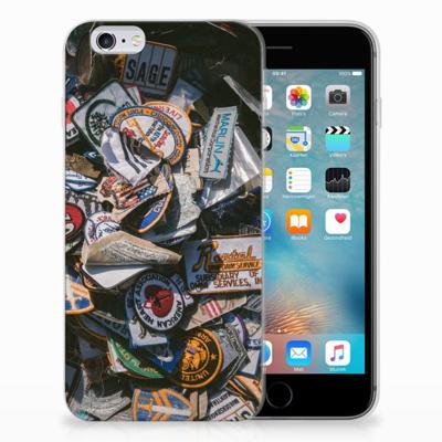 Apple iPhone 6 | 6s Siliconen Hoesje met foto Badges Apple iPhone 6 | 6s Siliconen Hoesje met foto Badges