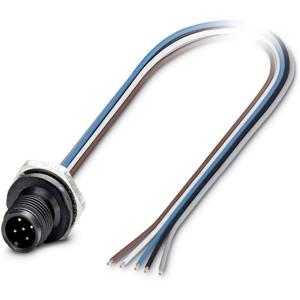 Phoenix Contact 1436411 Sensor/actuator inbouwconnector M12 Aantal polen: 5 Stekker, inbouw 0.50 m 1 stuk(s)