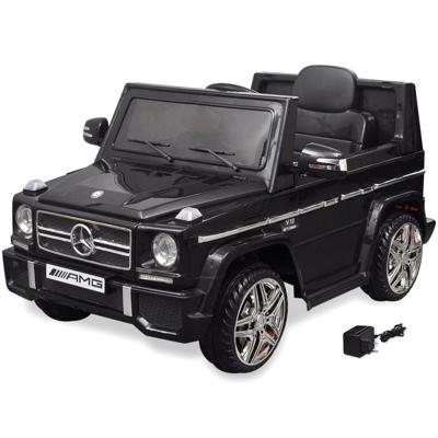 vidaXL Elektrische auto Mercedes Benz G65 SUV 2 motors zwart vidaXL Elektrische auto Mercedes Benz G65 SUV 2 motors zwart