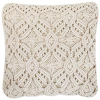 Beliani - ESENKOY - Sierkussen - Beige - 45 x 45 cm - Katoen