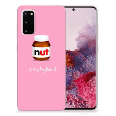 Samsung Galaxy S20 Siliconen Case Nut Boyfriend Samsung Galaxy S20 Siliconen Case Nut Boyfriend