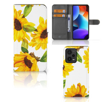 Hoesje voor Xiaomi Redmi Note 12 Pro Plus Zonnebloemen - thumbnail