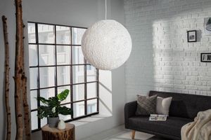 Filigraan hanglamp COCOONING L 45cm wit bollicht - 11012