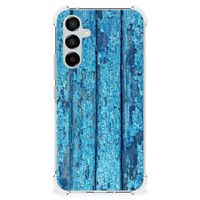 Samsung Galaxy A54 Stevig Telefoonhoesje Wood Blue