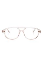 Moscot lunettes de vue Gazeektal à monture pilote - Rose - thumbnail