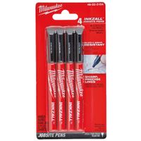 Milwaukee Accessoires INKZALL Fine Tip Black Pens - 4pc - 48223164 - thumbnail