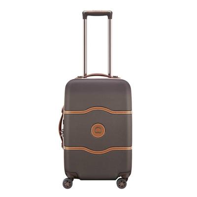Delsey Chatelet Air 4 Wheel Trolley 55 chocolate Harde Koffer Delsey Chatelet Air 4 Wheel Trolley 55 chocolate Harde Koffer