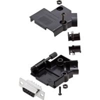 encitech D45PK-P-09-DMS-K 6355-0035-11 D-sub female connectorset 45 ° Aantal polen: 9 Soldeerkelk 1 set(s)