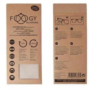 Foogy 283036 FOOGY microvezel antibeslag brilpoetsdoek 1 stuk(s)