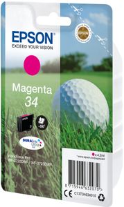 Epson Inktcartridge T3463, 34 Origineel Magenta C13T34634010