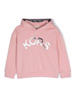 Michael Kors Kids sweat en coton à logo imprimé - Rose - thumbnail