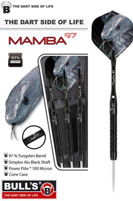 BULL'S Mamba 97 M2 Steel Dart (Gewicht pijl: 26 gram) BULL'S Mamba 97 M2 Steel Dart (Gewicht pijl: 26 gram)