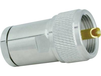 SSB Electronic 7394 7394 UHF-connector Stekker, recht 50 Ω 1 stuk(s)