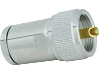 SSB Electronic 7394 7394 UHF-connector Stekker, recht 50 Ω 1 stuk(s)