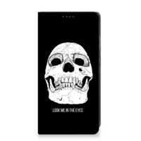 Mobiel BookCase Samsung Galaxy A52 Skull Eyes