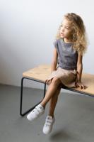 LEVV Meisjes rok - Noor - Zand stippen AOP