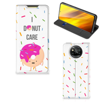 Xiaomi Poco X3 Pro | Poco X3 Flip Style Cover Donut Roze