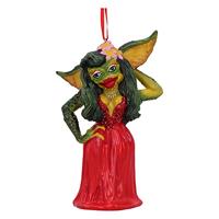 Nemesis Now Gremlins Greta in rode jurk vrouwelijke Gremlin opknoping ornament 13cm, hars, officieel gelicentieerde Gremlins Greta de vrouwelijke Gremlin, gegoten in de fijnste hars, vakkundig
