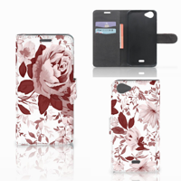 Hoesje Wiko Rainbow Jam Watercolor Flowers