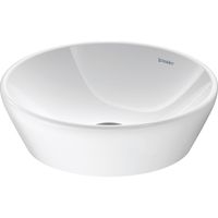 Duravit D-Neo opzetwastafel 12.5x40cm zonder kraangat keramiek Wit 2371400070