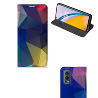 OnePlus Nord 2 5G Stand Case Polygon Dark - thumbnail