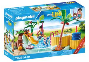 PLAYMOBIL City Life - Kinderbad met whirlpool constructiespeelgoed 71529