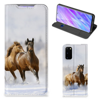 Samsung Galaxy S20 Hoesje maken Paarden - thumbnail