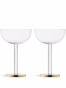 LSA International lot de verres Luca - Blanc