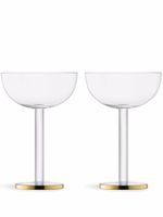 LSA International lot de verres Luca - Blanc