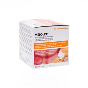 Melolin Kp Ster 5x 5cm 25 66030260