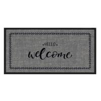 MD Entree - Schoonloopmat - Emotion XS - Hello Welcome - 40 x 80 cm