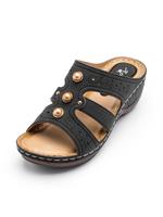 Zacht Zool Ademend Uitknippen Bovenste Wig Slippers