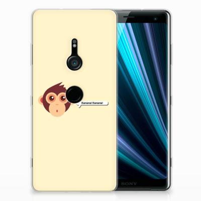 Sony Xperia XZ3 Telefoonhoesje met Naam Monkey
