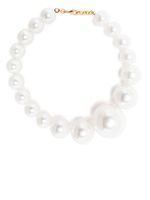 Rowen Rose collier serti de perles artificielles - Blanc - thumbnail