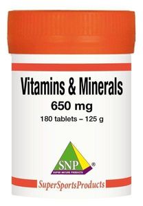 Vitamins minerals complex