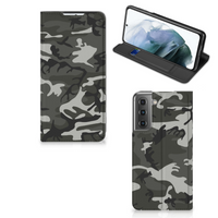 Samsung Galaxy S21 FE Hoesje met Magneet Army Light