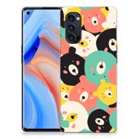 OPPO Reno4 Pro 5G Telefoonhoesje met Naam Bears